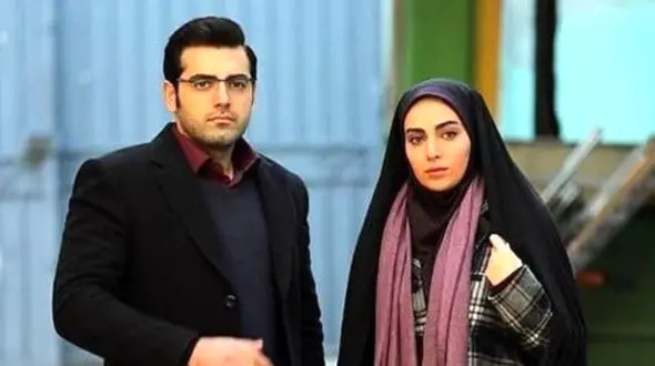 عکس/ «جواد جوادی» (سریال بچه مهندس) در کنار همسرش «ندا دیبا» / چه قدر بهم میان!