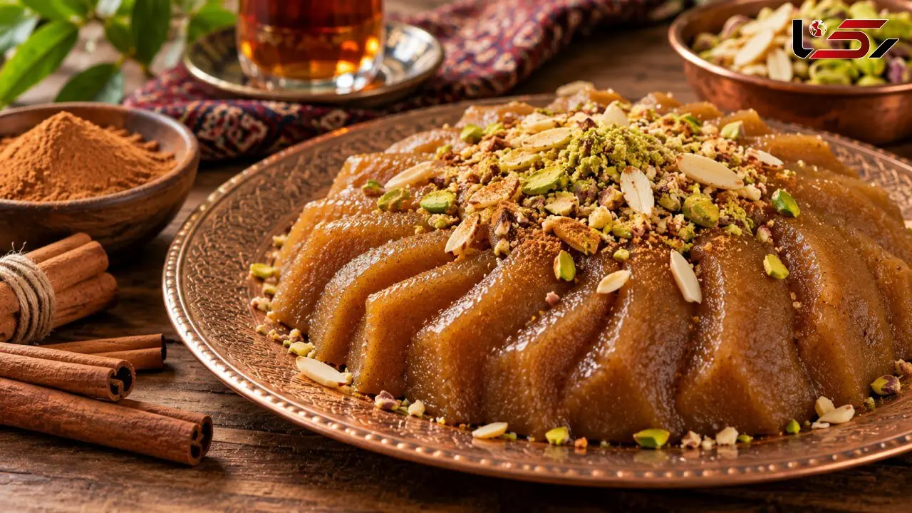 طرز تهیه حلوای دارچینی؛ خوش‌ عطر و مجلسی