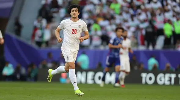 برگردون دیدنی سردار آزمون، گل اول ایران به قطر