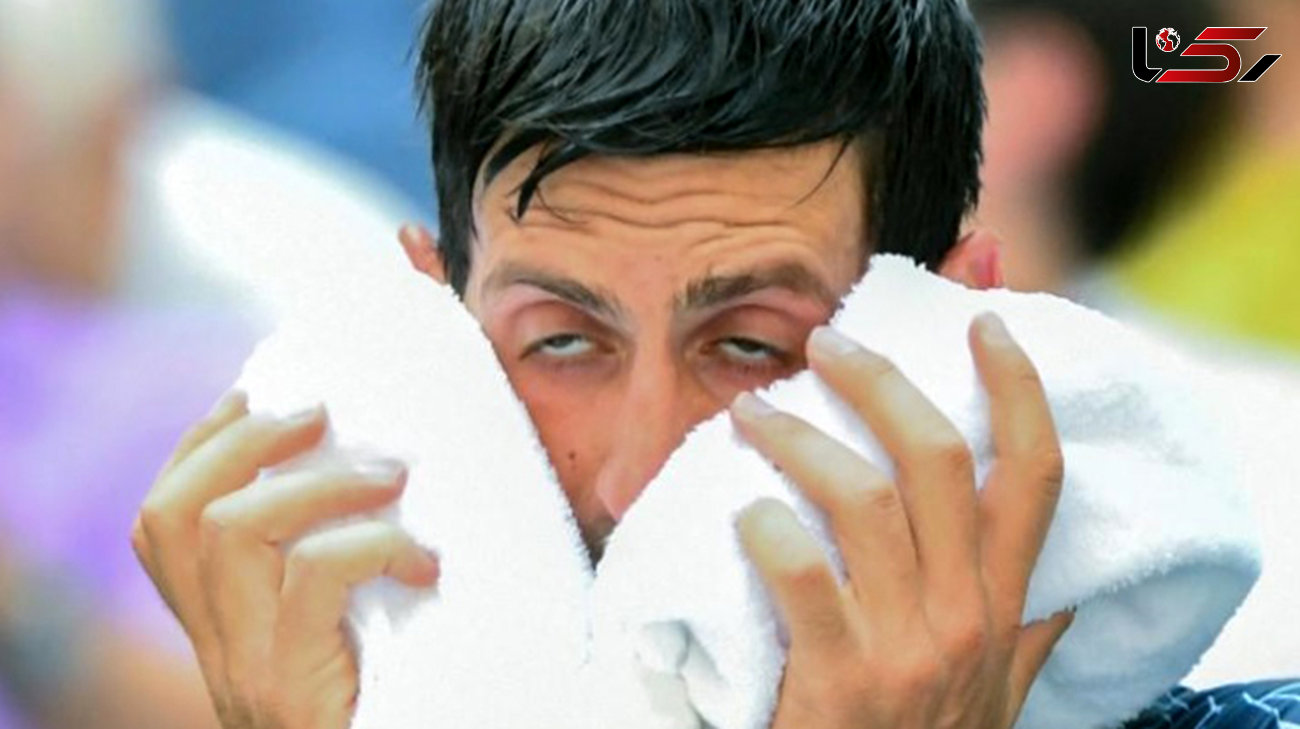 تصاویر جالب از شدت گرما در تنیس آزاد آمریکا + تصاویر