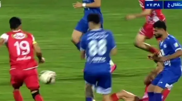 کارشناسی سه صحنه مشکوک پرسپولیس - اس خوزستان