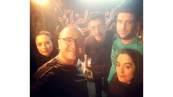 رامبد جوان و نگار جواهریان در ایام محرم+عکس 