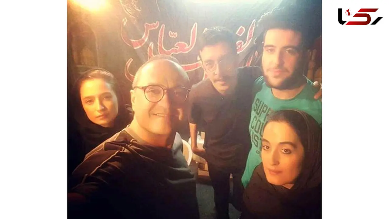 رامبد جوان و نگار جواهریان در ایام محرم+عکس 