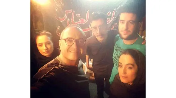 رامبد جوان و نگار جواهریان در ایام محرم+عکس 
