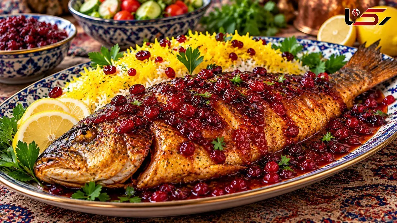 طرز تهیه ماهی با سس زرشک؛ یک غذای مجلسی با طعم ملس و متفاوت
