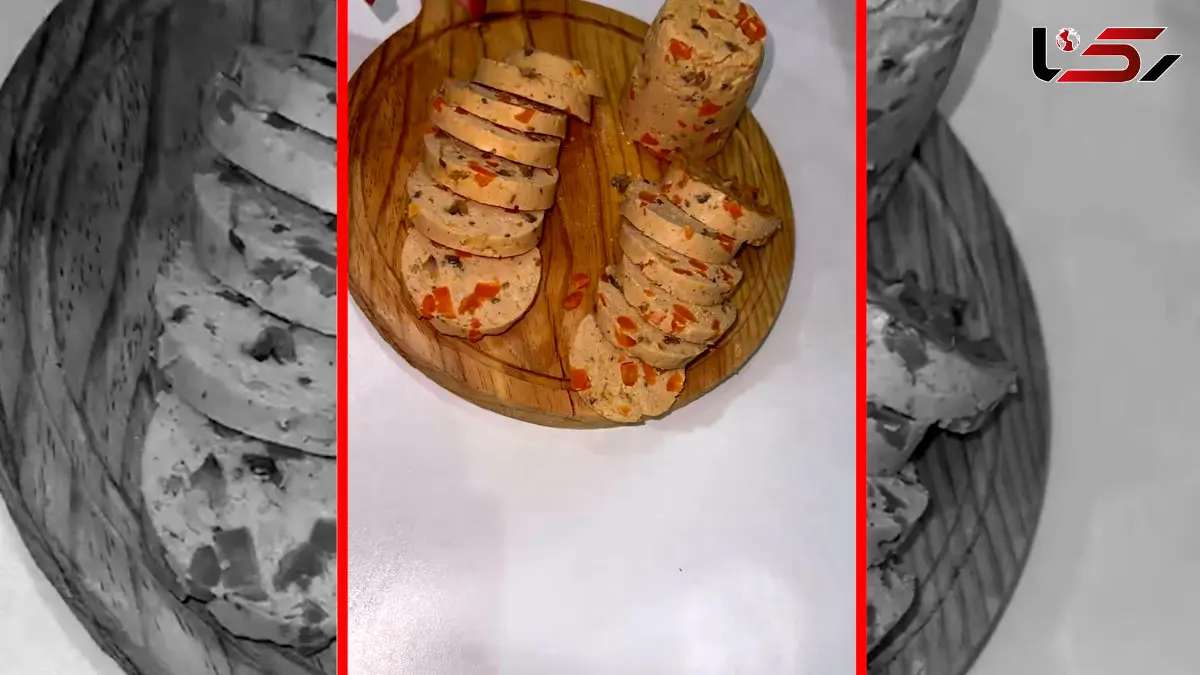 فیلم طرز تهیه کالباس خانگی با مرغ