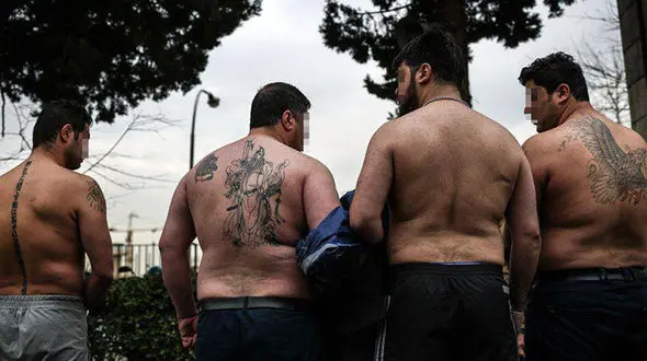 گردن کلفت رشت دستگیر شد ! +عکس