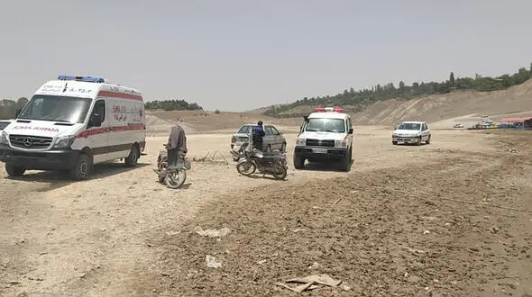 عکس / مرگ تلخ یک جوان در زاینده رود