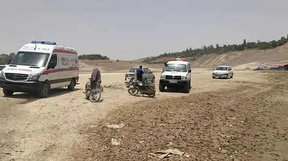 عکس / مرگ تلخ یک جوان در زاینده رود