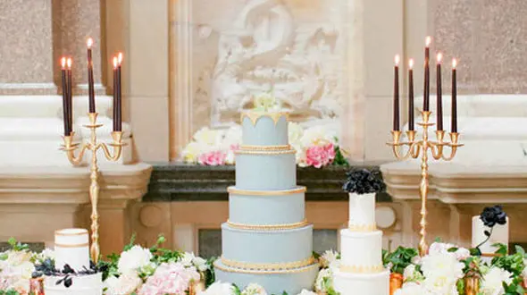 جدیدترین مدل کیک عروسی به رنگ سال ۲۰۱۷