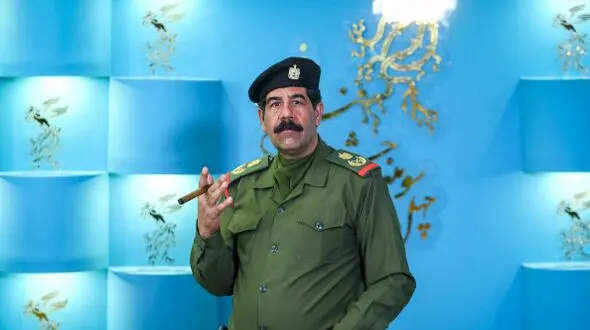 فیلم / بازیگر نقش صدام: بارها بعد از اجرای  نقش صدام  گریه کردم