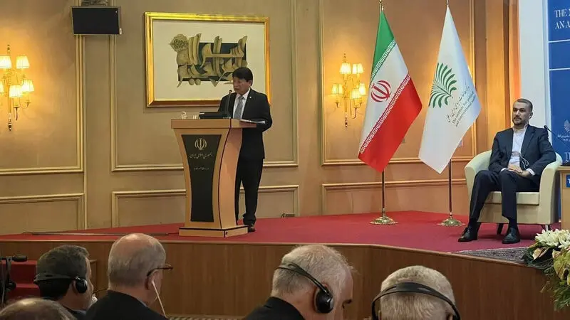 سومین مجمع گفتگوی تهران - دنیس مونکادا وزیر خارجه نیکاراگوئه