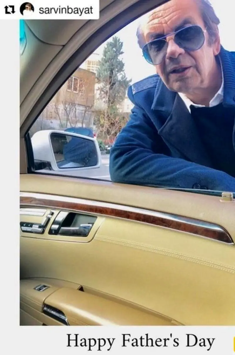 پدر ساره بیات