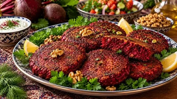 طرز تهیه کوکو لبو؛ خوشرنگ، خوشمزه و متفاوت