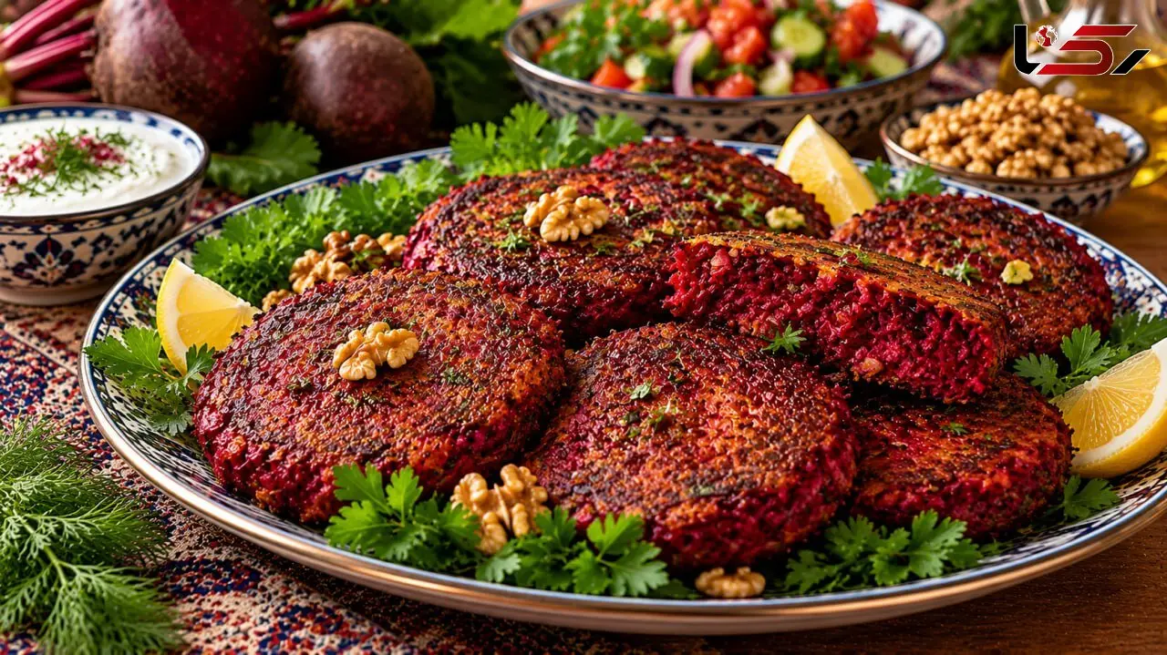 طرز تهیه کوکو لبو؛ خوشرنگ، خوشمزه و متفاوت
