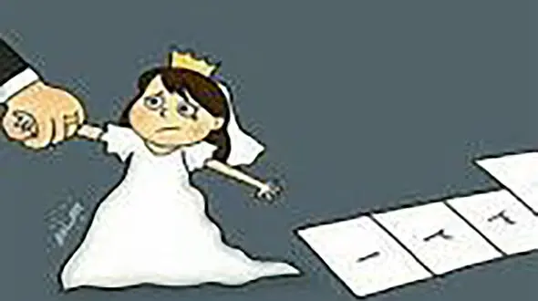 دختر 12 ساله صیغه 40 ساله داماد شد ! / یک فاجعه اجتماعی !