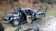 4 کشته و مجروح با انحراف به چپ پژو پارس در جاده کیاسر +عکس