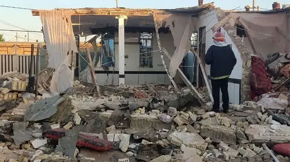 انفجار حمام در پلدختر + عکس وحشتناک