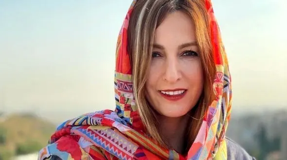 سلفی شاد شقایق دهقان در کنار پسر موفرفریش!+ عکس