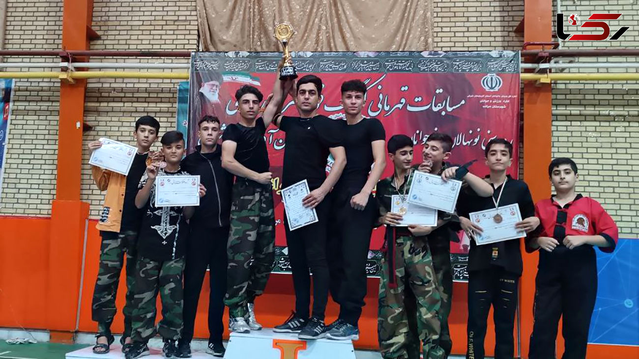 کونگ فوکاران آزاد  نوجوان تبریزی بر سکوی نخست رقابت های استانی انتخابی کشور