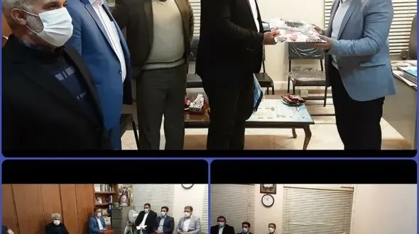 بازدید فرمانده حوزه مقاومت بسیج سازمان تامین اجتماعی از پایگاه بسیج غدیر اداره کل تامین اجتماعی استان اصفهان