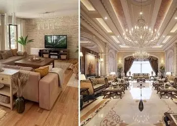 ایده دکوراسیون شیک و دلباز خانه 55 متری؛ بهترین طراحی داخلی و بزرگنمایی با این وسایل / برای عید ایده بگیرید