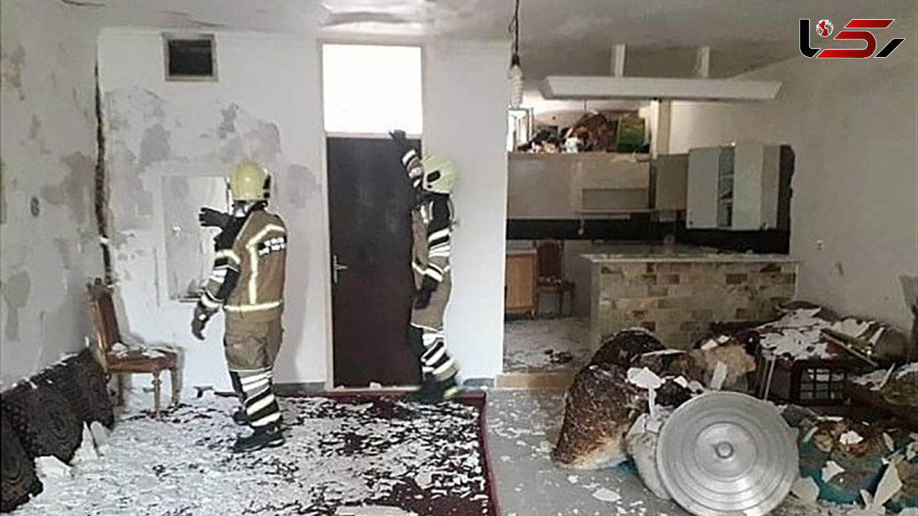 انفجار هولناک یک خانه در کرمانشاه / زن جوان راهی بیمارستان شد