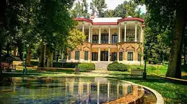 فیلم / وضعیت کاخ سعدآباد بعد از حمله آمریکایی و اسرائیلی در جنگ 40 روزه