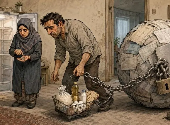 زندگی روی قسط / مردم دیگر نه برای خرید کالاهای گران، بلکه برای تأمین معاش زندگی قسطی می‌خرند /حقوق در ۱۵ سال ۵۰ برابر شد؛ اما قدرت خرید حداقل‌بگیران سقوط کرد