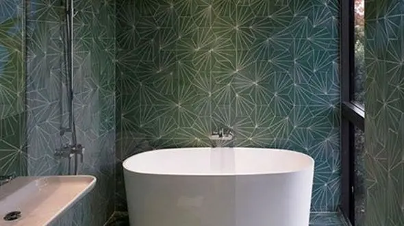  طراحی داخلی شیک در حمام +تصاویر 