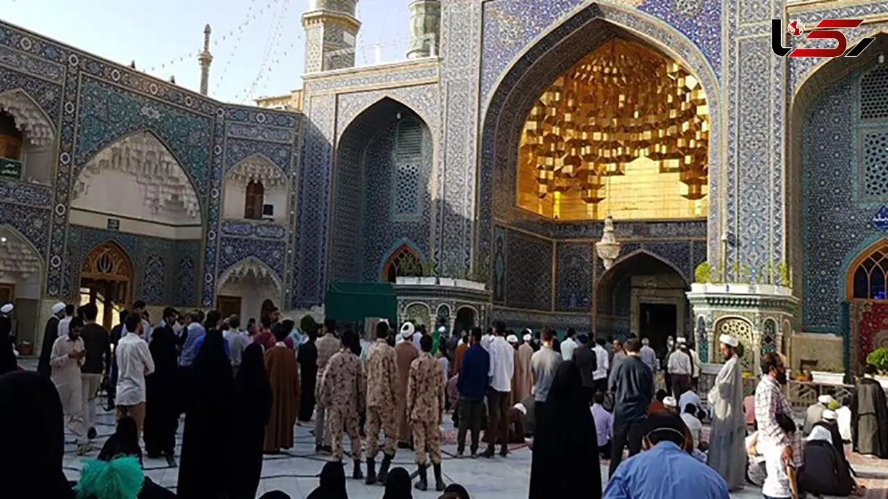 مراسم بازگشایی درهای حرم مطهر حضرت معصومه(س) 