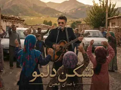 هوش مصنوعی این بار معین را با «نشکن دلمو» به مخاطبان رساند