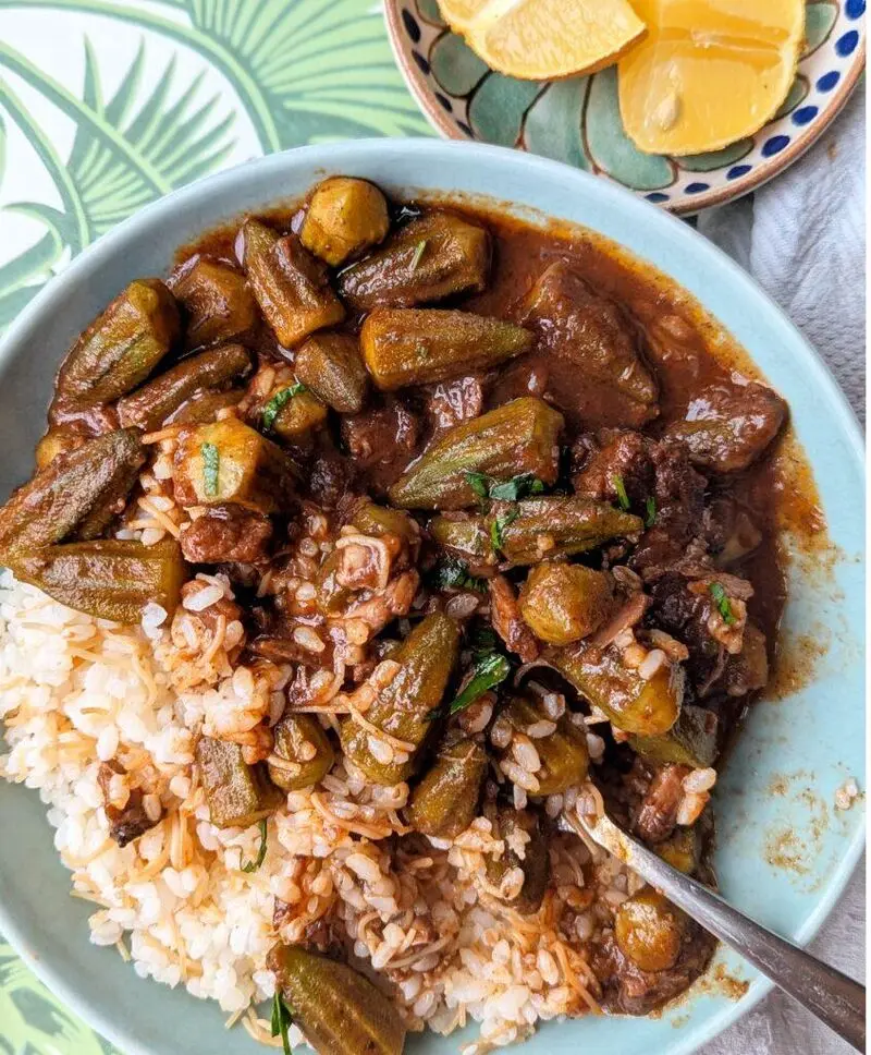 خورشت بامیه