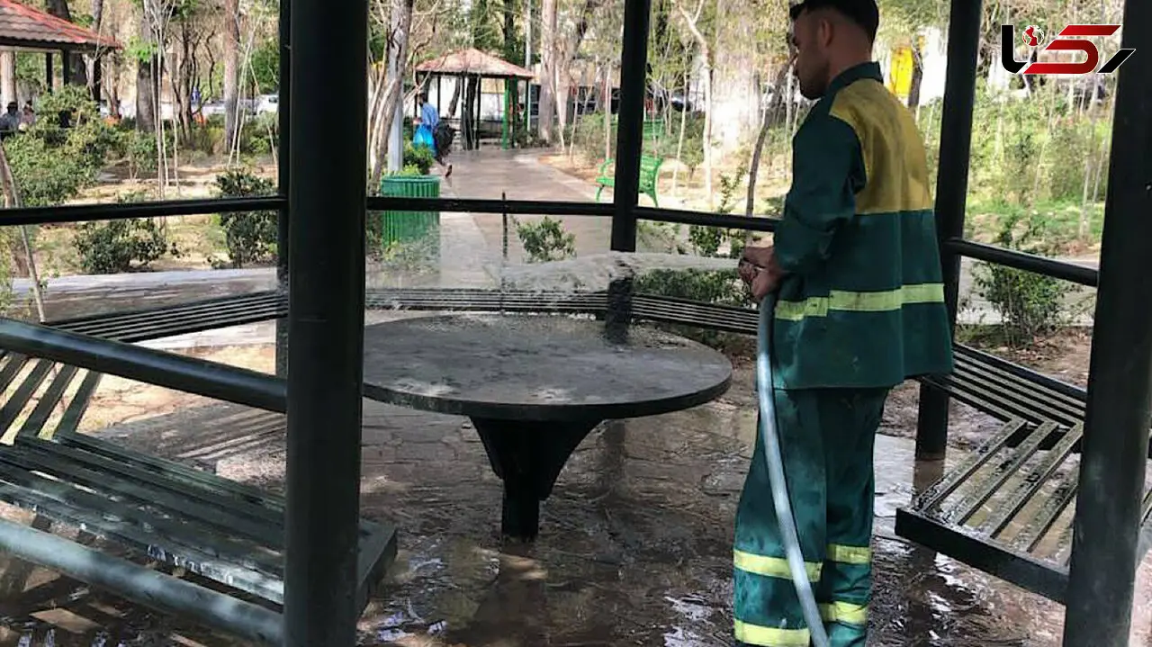 آماده‌ سازی بوستان‌های منطقه یک برای استقبال از روز طبیعت