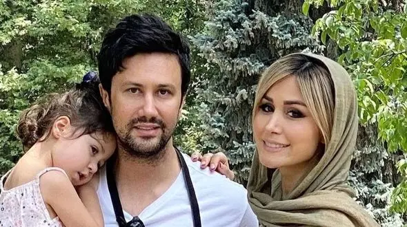 کیک تولد چند طبقه و لاکچری سپیده بزمی پور، همسر خارجی شاهرخ استخری/ آدم دلش نمیاد همچین کیکی رو بخوره