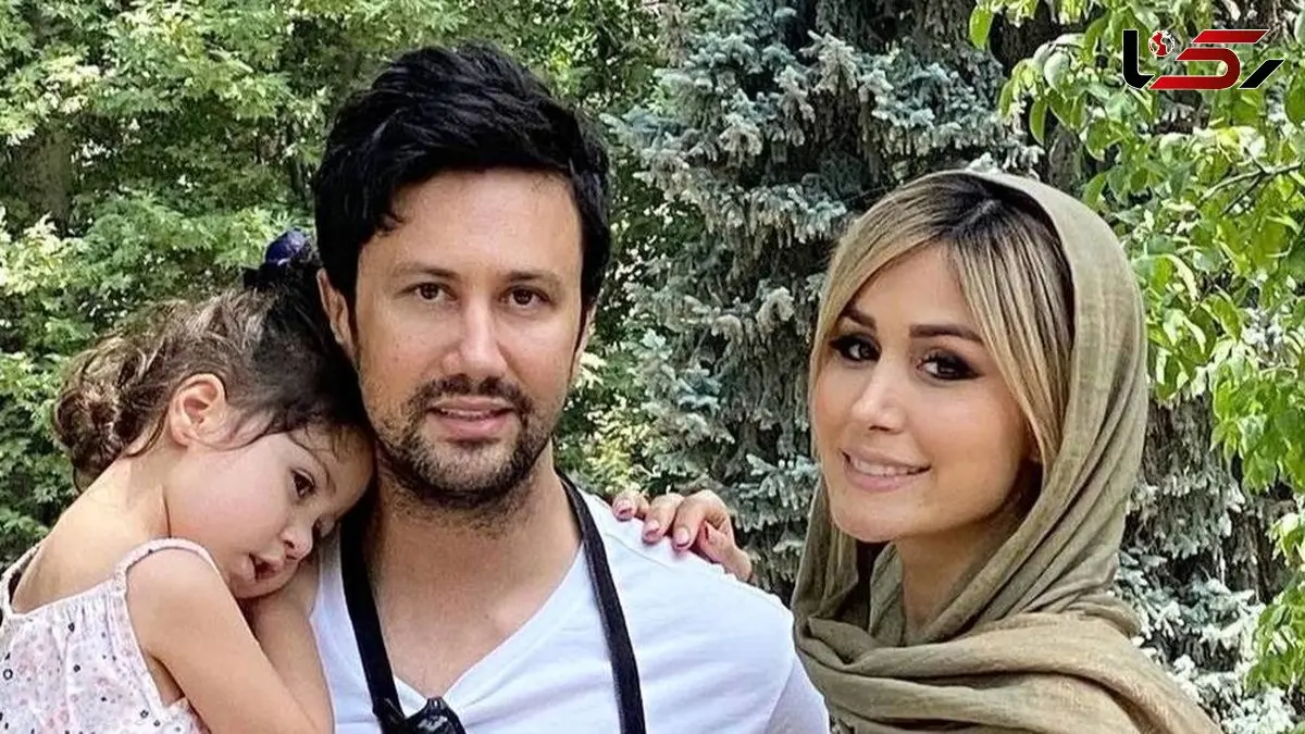 کیک تولد چند طبقه و لاکچری سپیده بزمی پور، همسر خارجی شاهرخ استخری/ آدم دلش نمیاد همچین کیکی رو بخوره