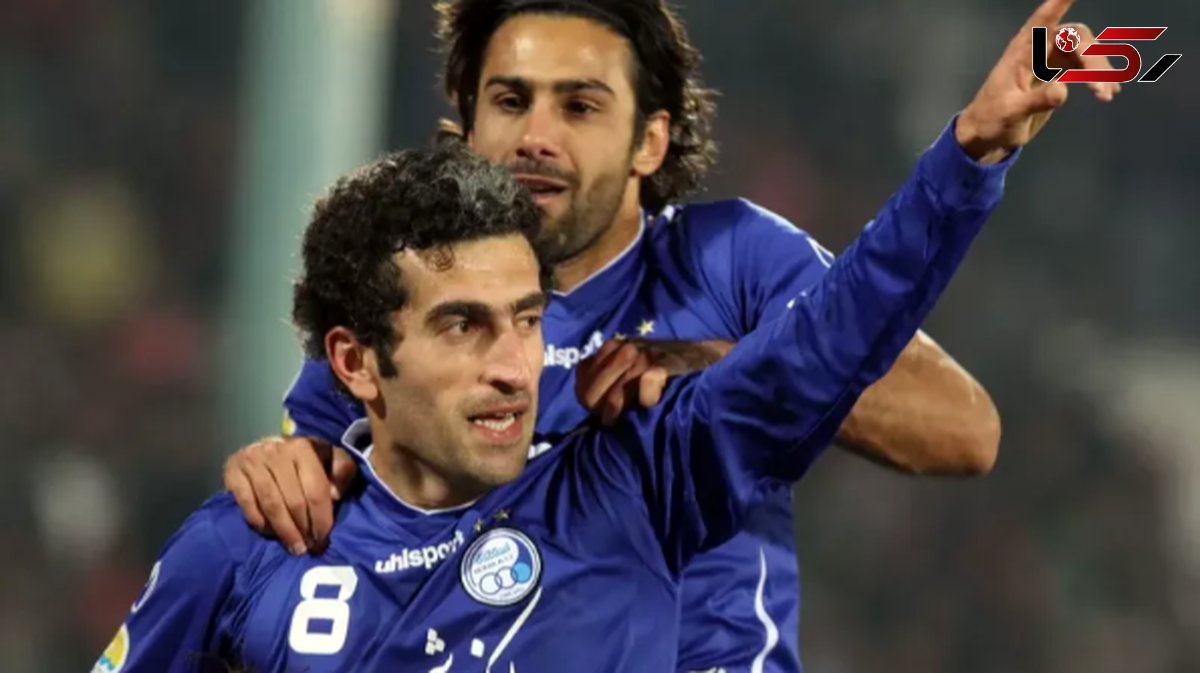 واکنش فرهاد مجیدی به قهرمانی استقلال با مجتبی جباری + عکس