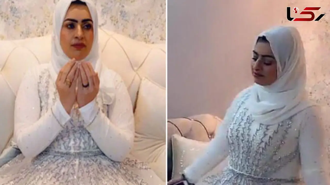 سوژه جدید رسانه ها / جشن طلاق زن جوان سعودی با لباس عروس+فیلم
