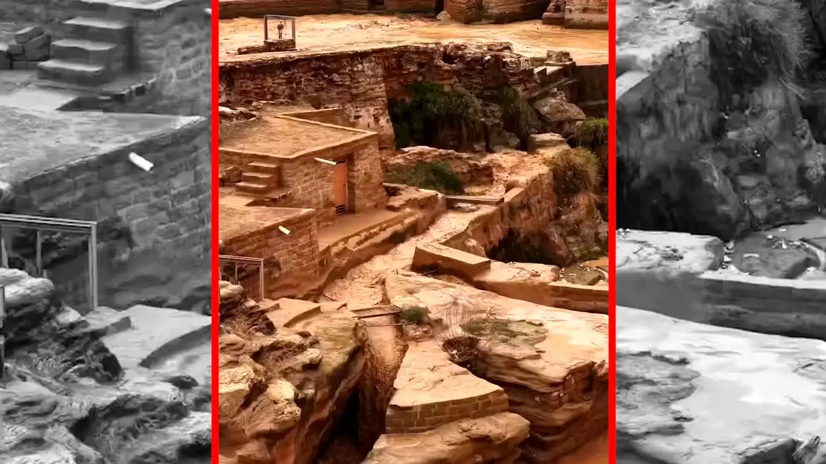 فیلم جریان سیلاب و پل ها و کانال های شوشتر