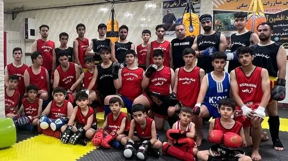 اعزام تیم هیأت انجمن‌های ورزش‌های رزمی شهرستان تبریز به مسابقات کیک‌بوکسینگ نینجا رنجر