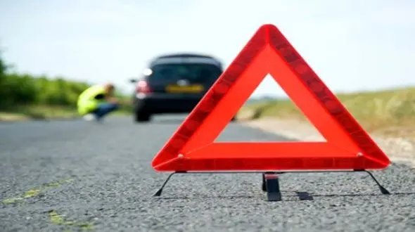 مرگ راننده تویوتا به دلیل غفلت از مثلث خطر