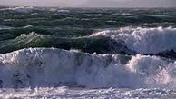 دریای خزر امروز طوفانی است 