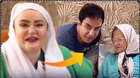 فیلم حیرت عموپورنگ از صحبت‌های مادرش /  ننه نقلی: نعیمه نظام‌دوست رو بیشتر از تو دوست دارم