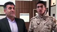 کار انساندوستانه سرباز ارومیه ای برای مرد زندانی با حقوق سربازی اش +عکس