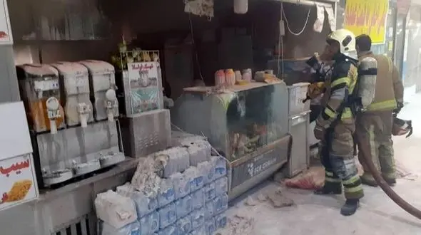 انفجار وحشتناک در مجتمع تجاری بوستان میدان پونک + عکس