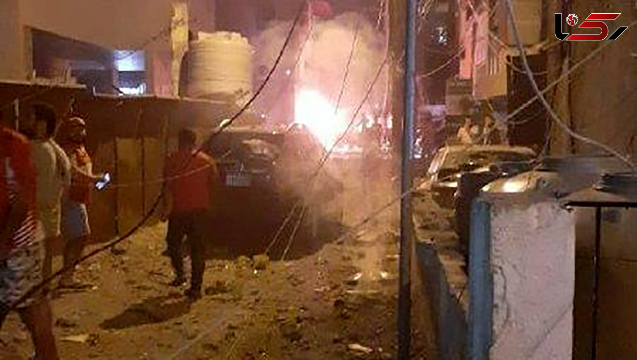 انفجار در مخزن گازوئیل یک نانوایی در بیروت 