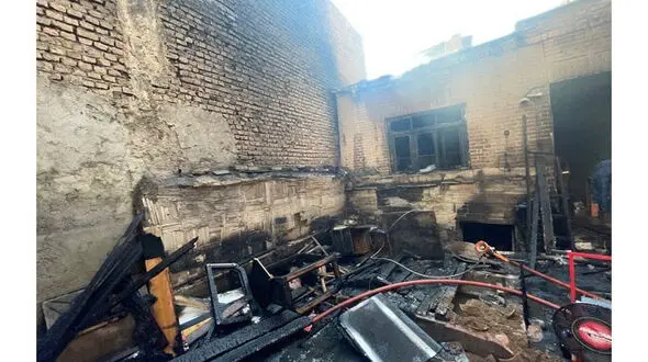 آتش سوزی مرگبار در خاوران / مرد تهرانی زنده زنده در آتش سوخت