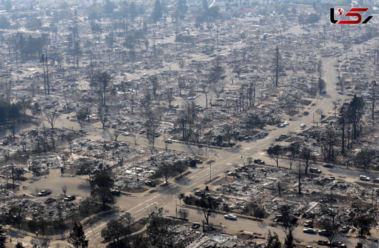 افزایش شمار قربانیان آتش‌سوزی کالیفرنیا به 31 نفر + عکس
