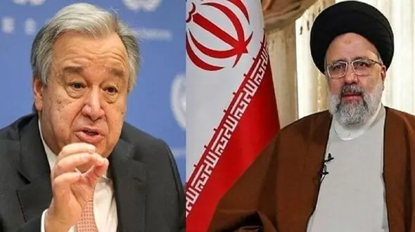 عذرخواهی دبیرکل سازمان ملل از رئیسی به خاطر ارسال نکردن واکسن کرونا به ایران 