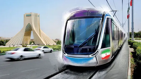 ۸ تراموای چینی آماده ورود به تهران